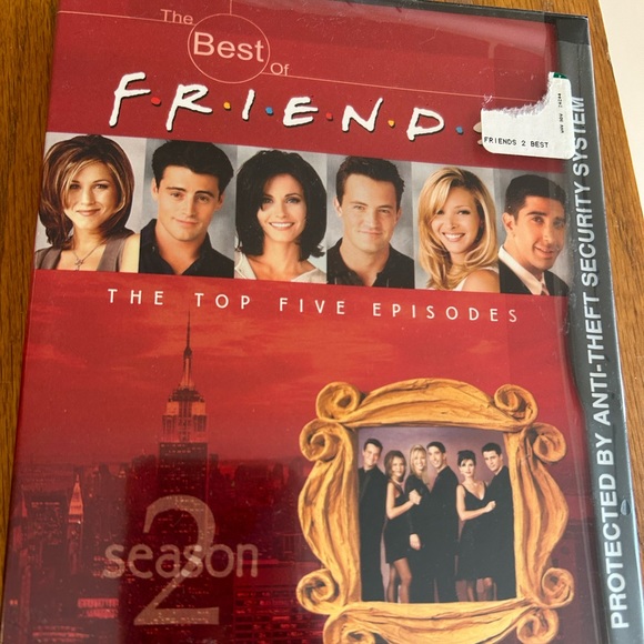 NWT Friends DVD Season 2 Jennifer Aniston Matthew Perry, chandler friends dvd - Picture 6 of 7